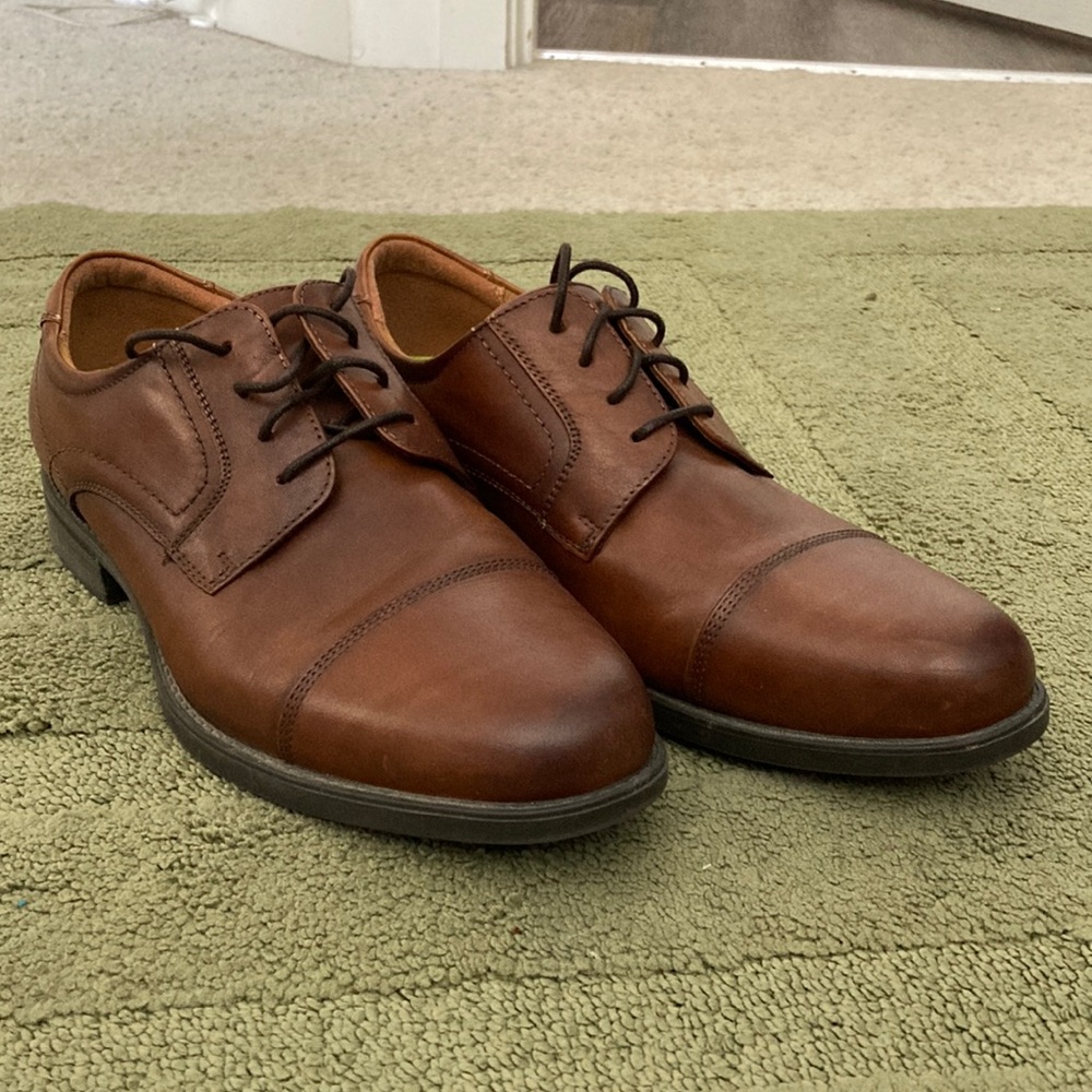 Florsheim Classic Brown Leather Men's Dress Shoes